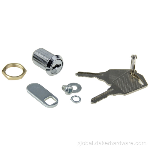 Zinc Alloy Cabinet Lock Cylinder ATM lock 19 mm zinc alloy cam lock Manufactory